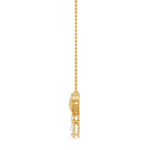Camille Dawn lab grown diamond pendant