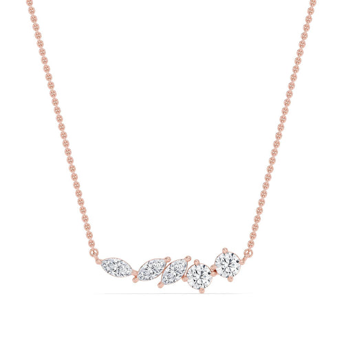 Camille Grace lab grown diamond pendant