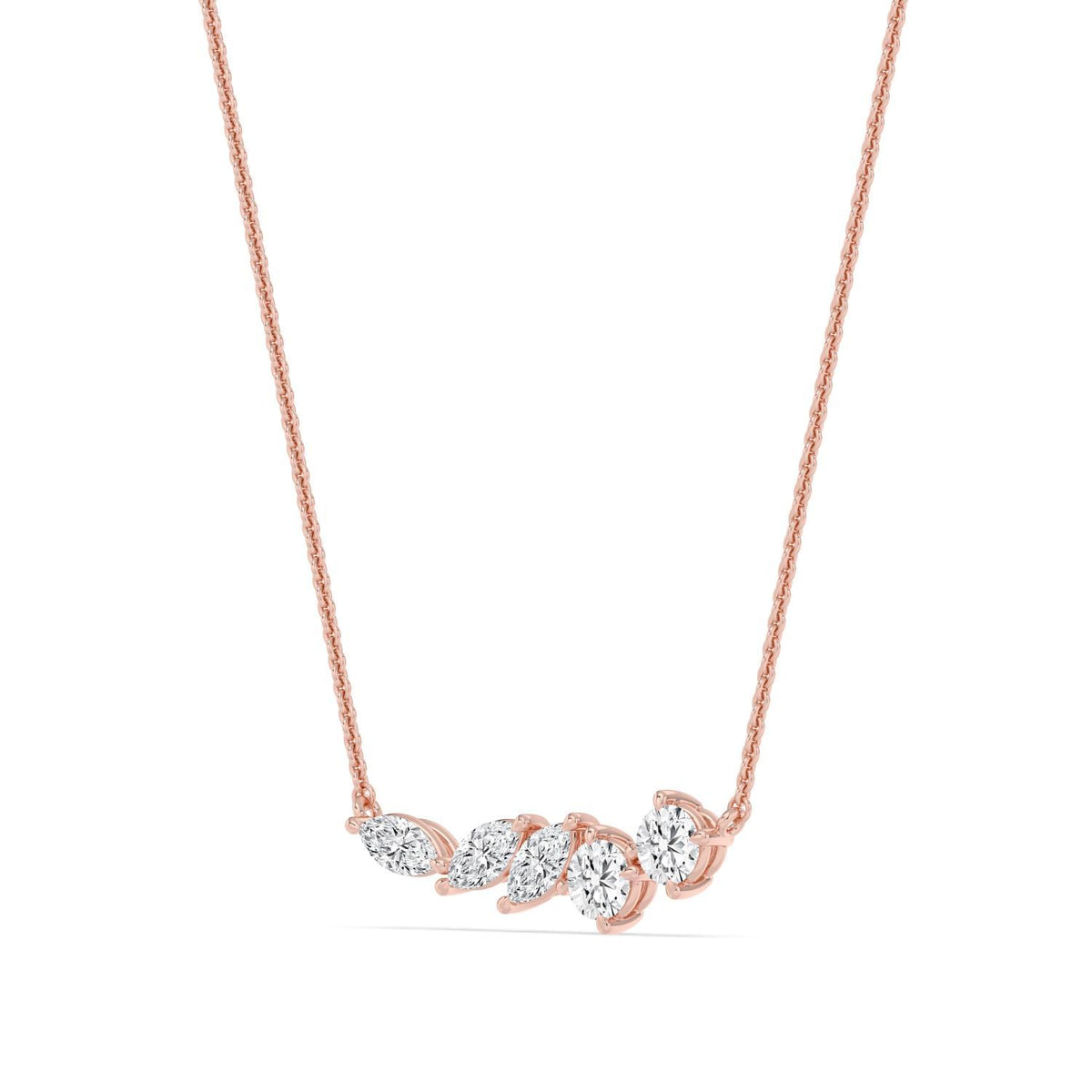 Camille Grace lab grown diamond pendant