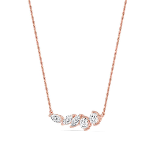 Camille Grace lab grown diamond pendant