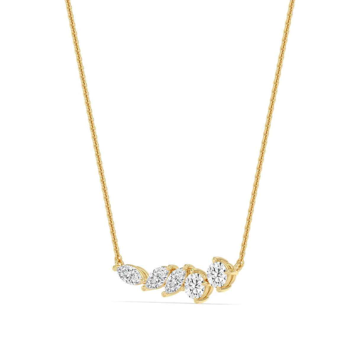 Camille Grace lab grown diamond pendant