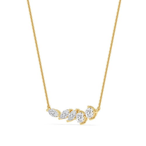 Camille Grace lab grown diamond pendant