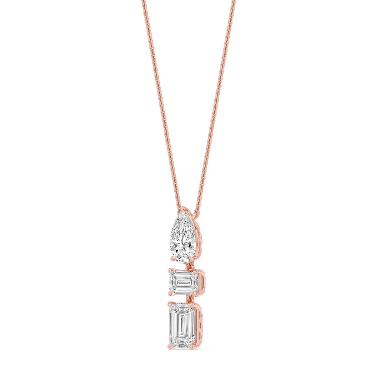 Camille Rose lab grown diamond pendant