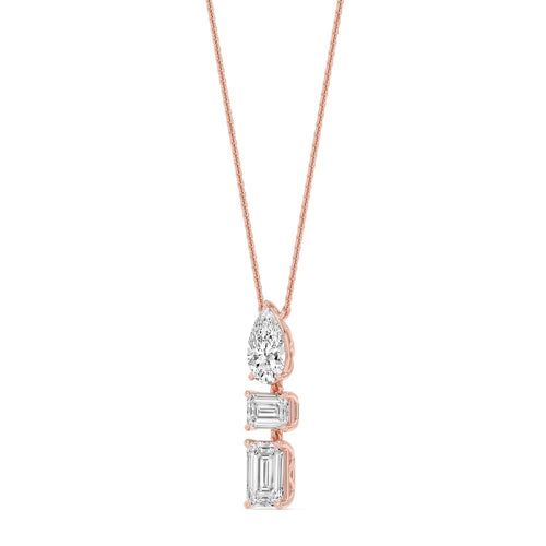Camille Rose lab grown diamond pendant