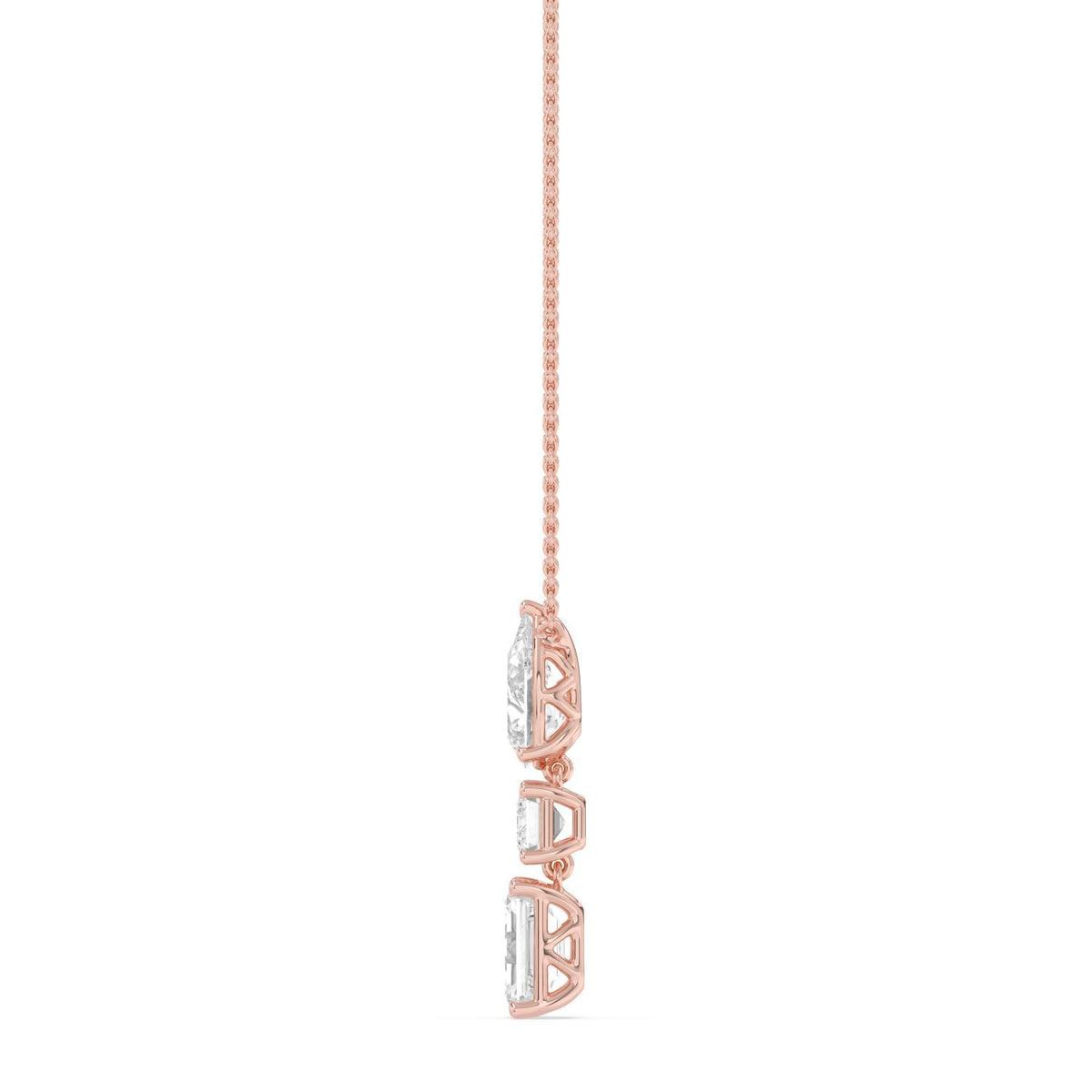 Camille Rose lab grown diamond pendant