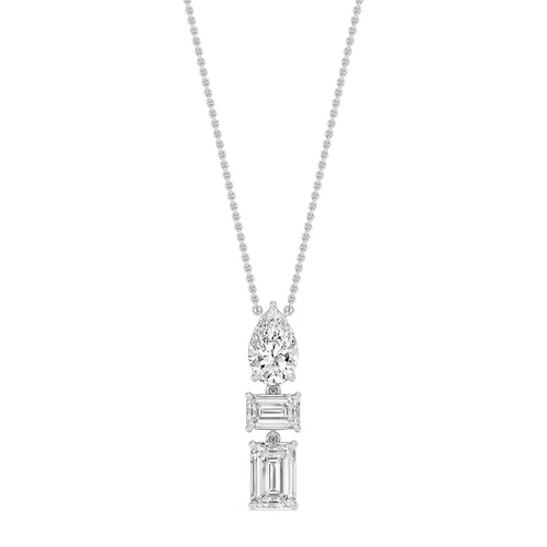 Camille Rose lab grown diamond pendant