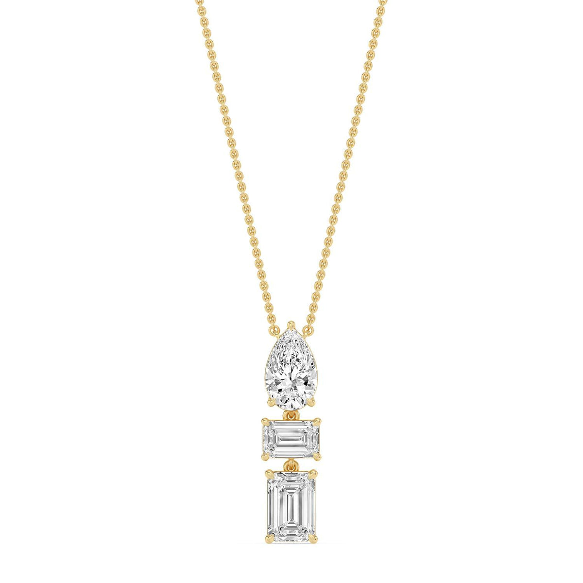 Camille Rose lab grown diamond pendant