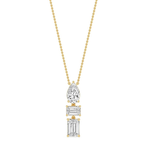 Camille Rose lab grown diamond pendant