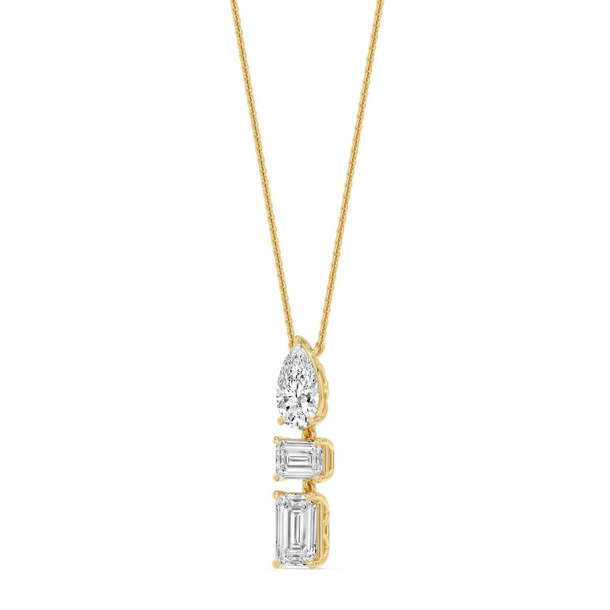 Camille Rose lab grown diamond pendant