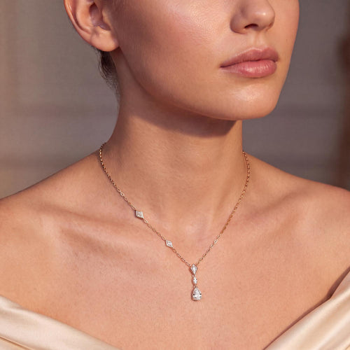 Camille Vale lab grown diamond pendant