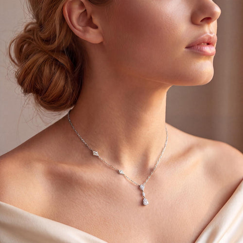 Camille Vale lab grown diamond pendant