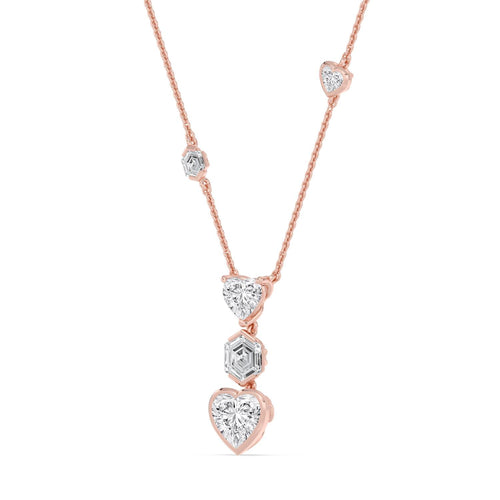 Delphine Belle lab grown diamond pendant