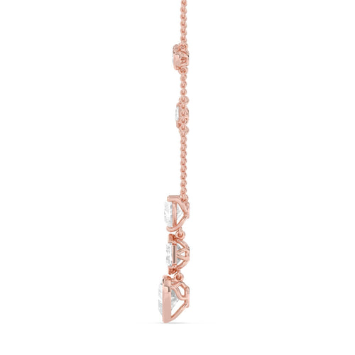 Delphine Belle lab grown diamond pendant
