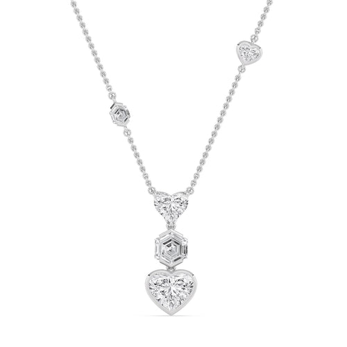 Delphine Belle lab grown diamond pendant