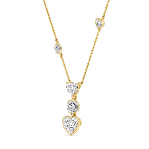 Delphine Belle lab grown diamond pendant