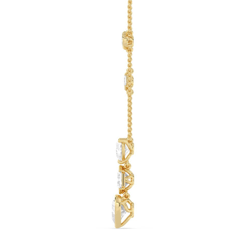Delphine Belle lab grown diamond pendant