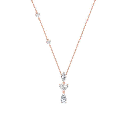 Delphine Grace lab grown diamond pendant
