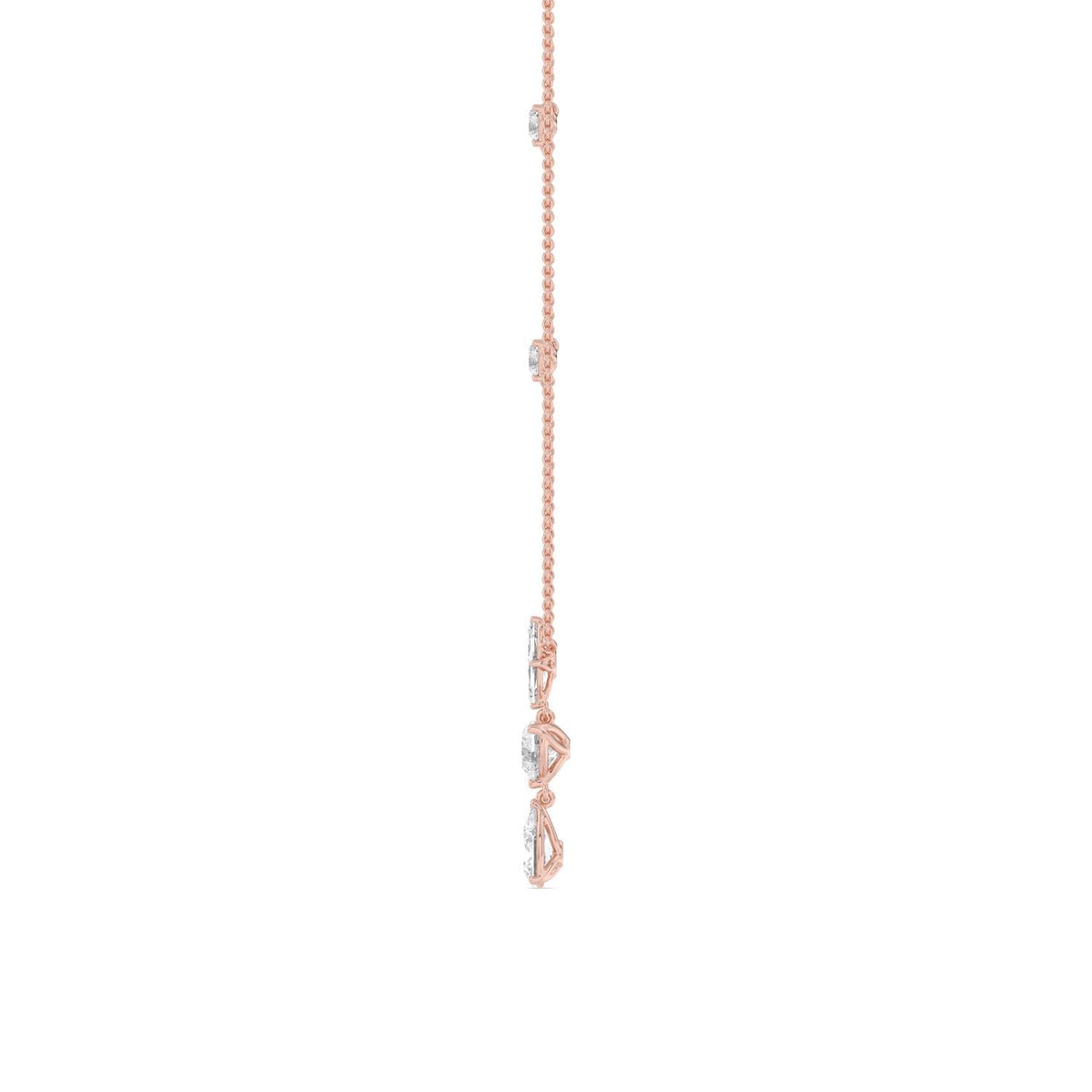 Delphine Grace lab grown diamond pendant