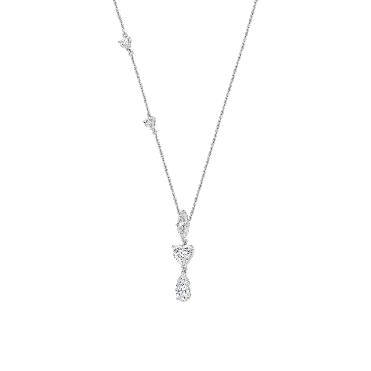 Delphine Grace lab grown diamond pendant
