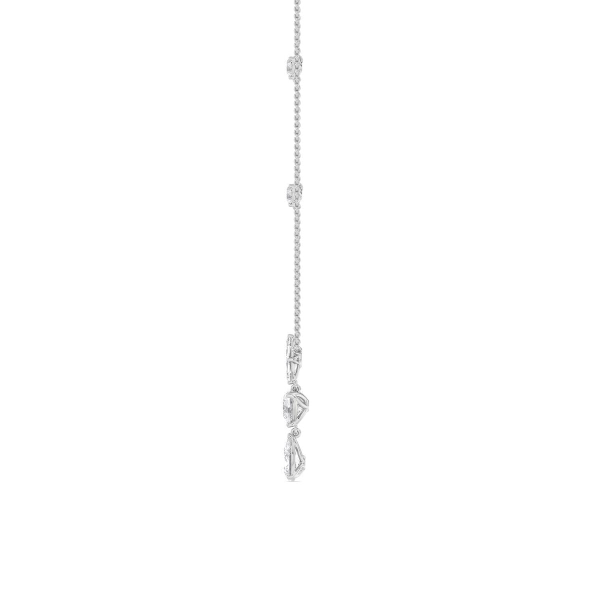 Delphine Grace lab grown diamond pendant