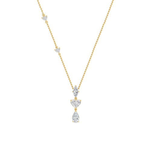 Delphine Grace lab grown diamond pendant