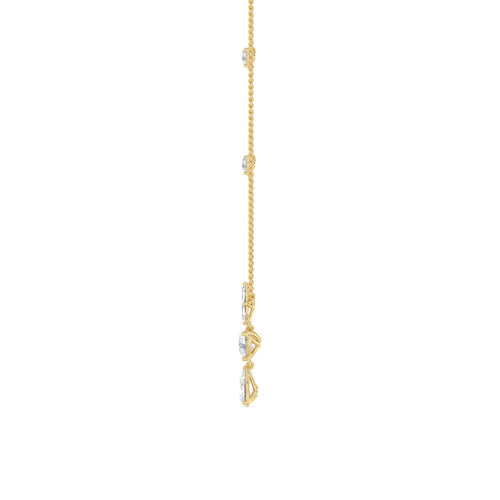Delphine Grace lab grown diamond pendant