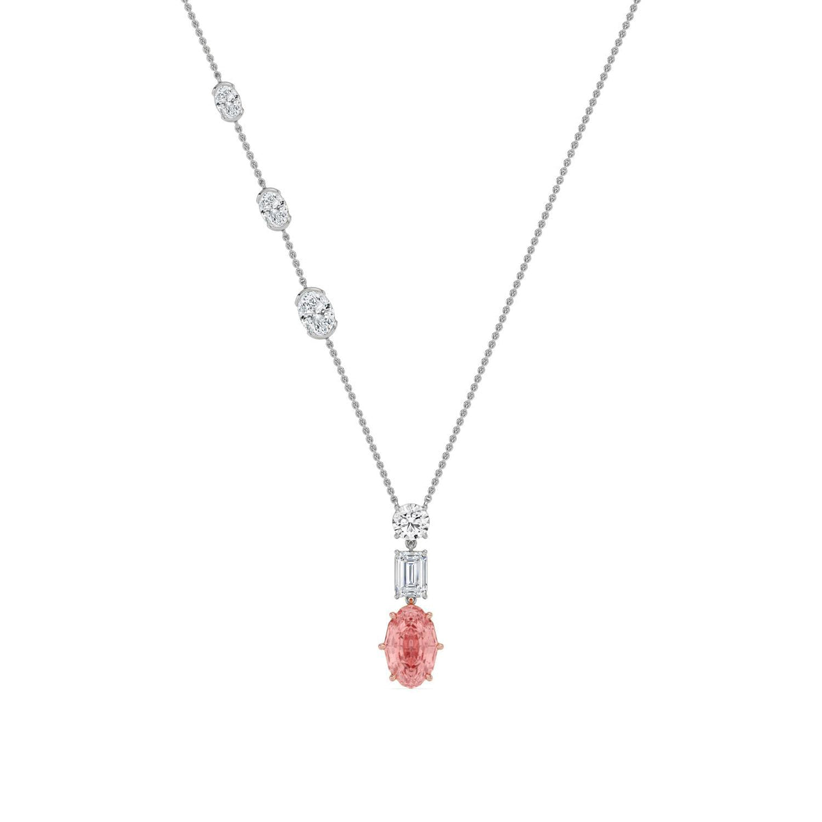 Delphine Joy lab grown diamond pendant