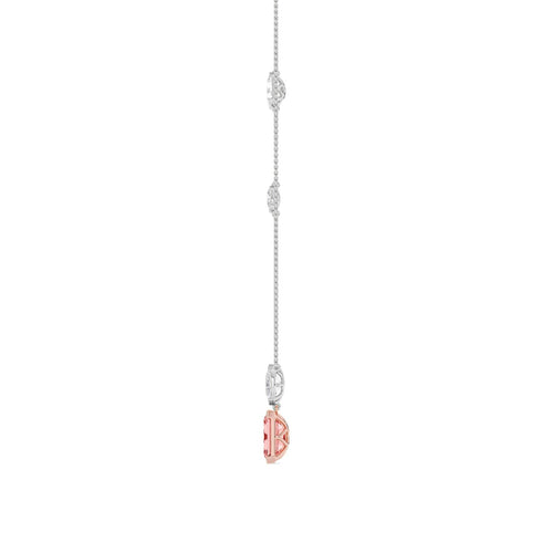 Delphine Lune lab grown diamond pendant