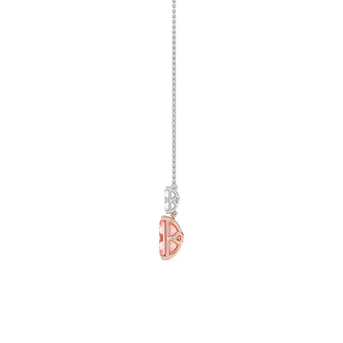Delphine Pearl lab grown diamond pendant