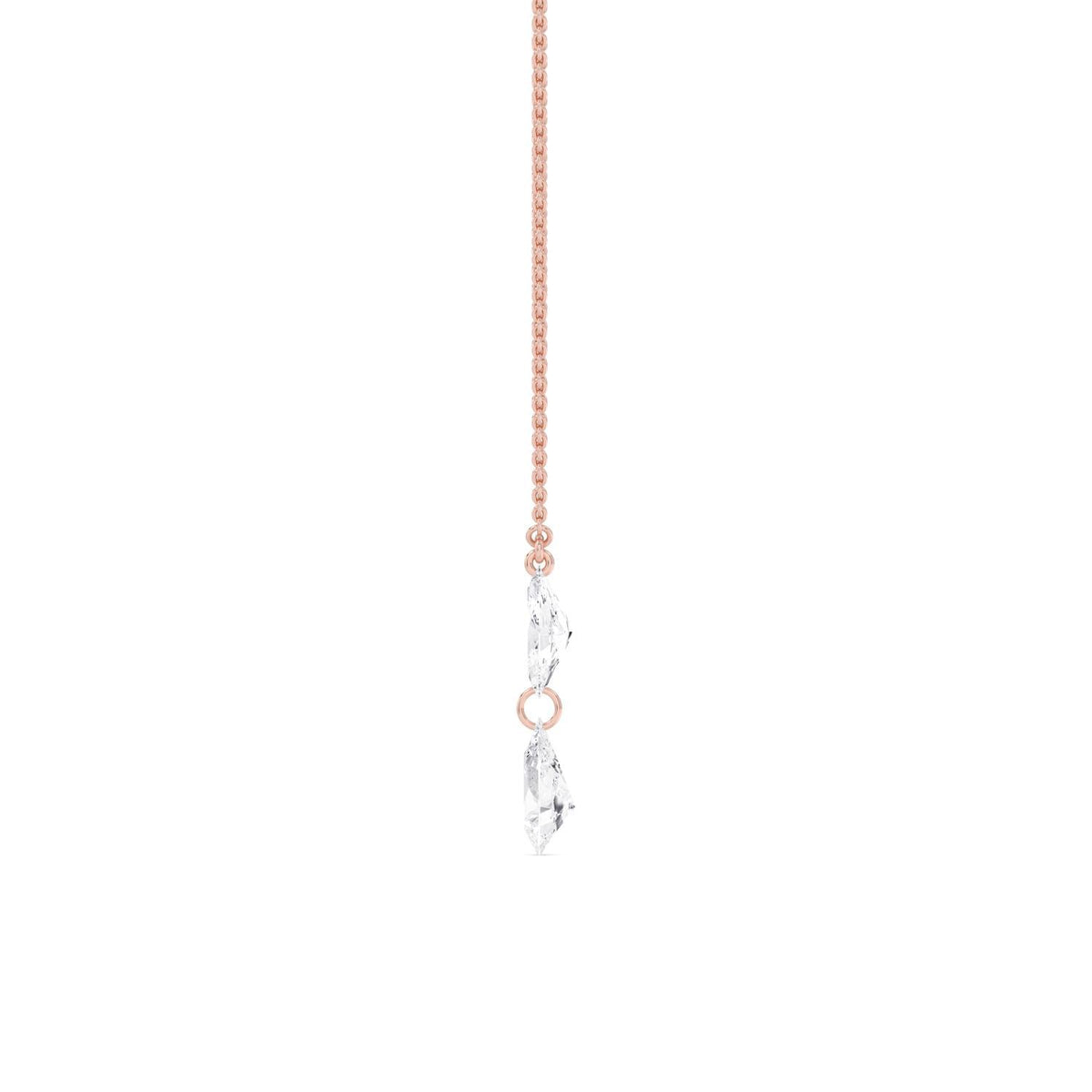 Delphine Rose lab grown diamond pendant