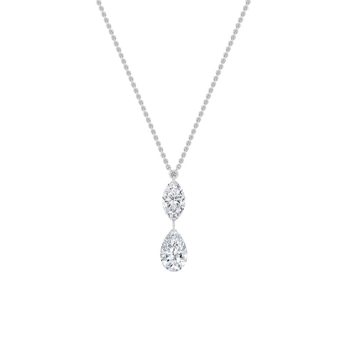 Delphine Rose lab grown diamond pendant
