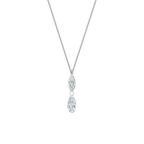 Delphine Rose lab grown diamond pendant