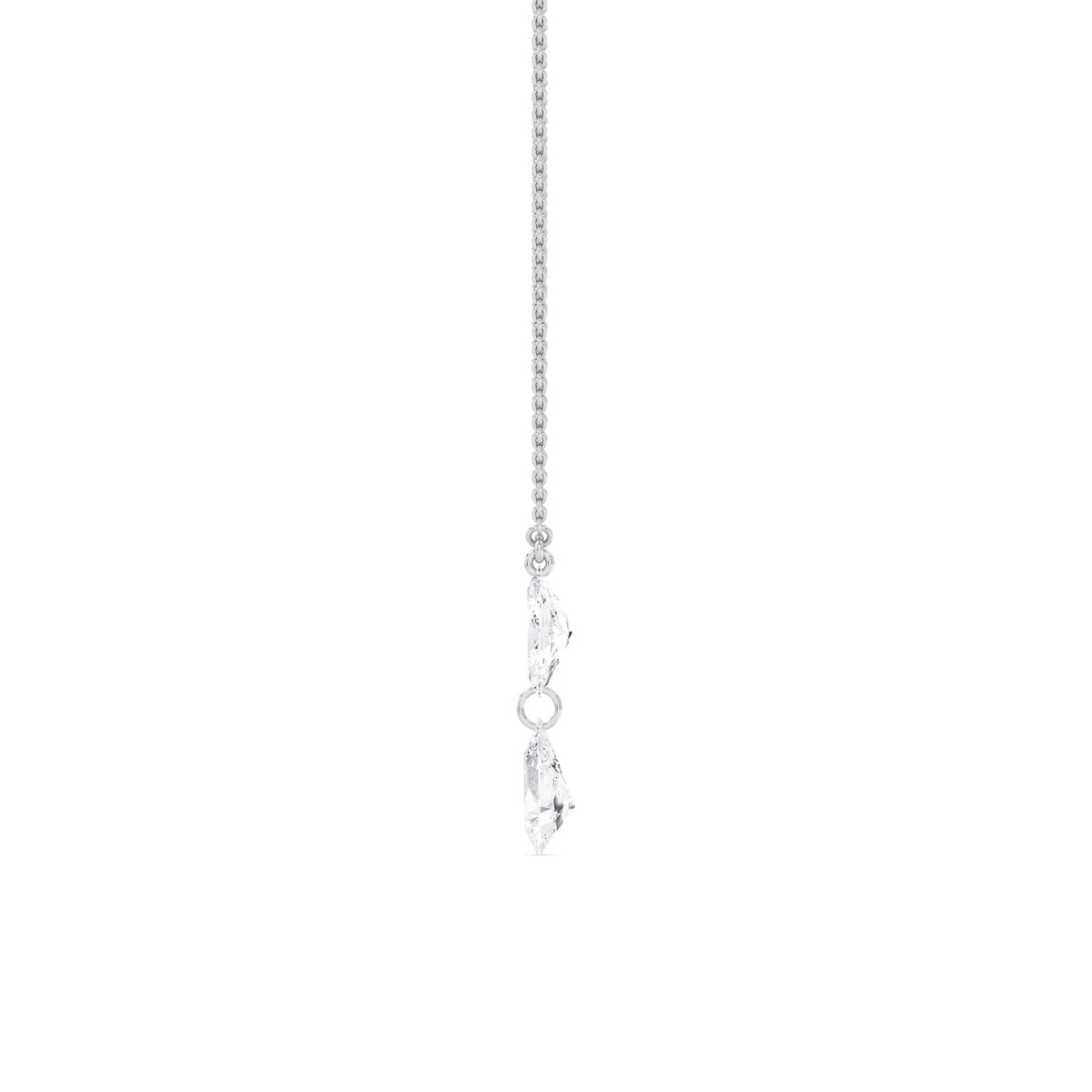 Delphine Rose lab grown diamond pendant