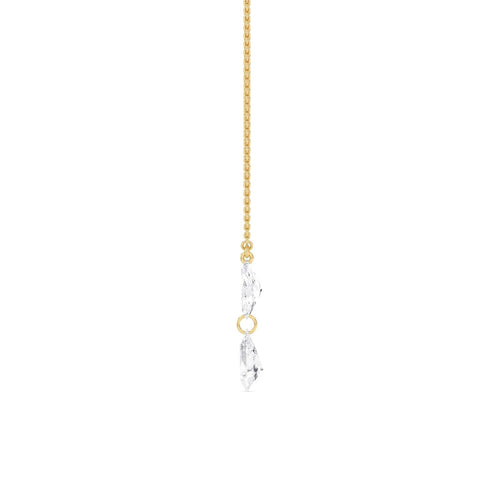 Delphine Rose lab grown diamond pendant