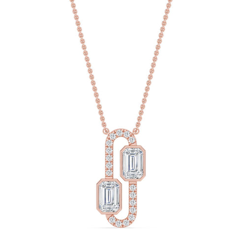 Estelle Belle lab grown diamond pendant
