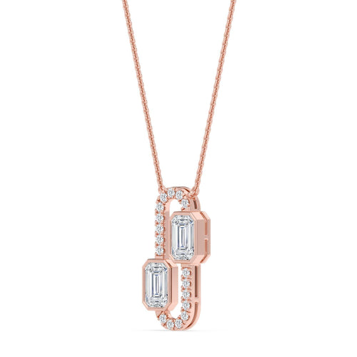 Estelle Belle lab grown diamond pendant