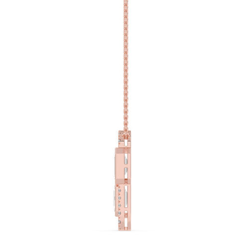 Estelle Belle lab grown diamond pendant