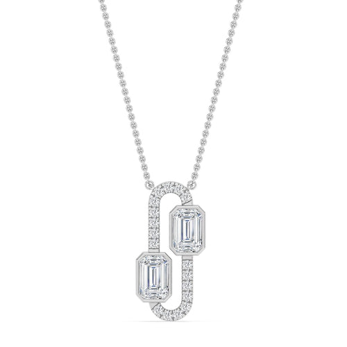 Estelle Belle lab grown diamond pendant