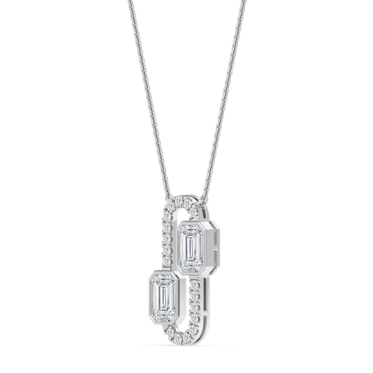 Estelle Belle lab grown diamond pendant