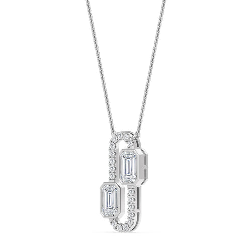 Estelle Belle lab grown diamond pendant
