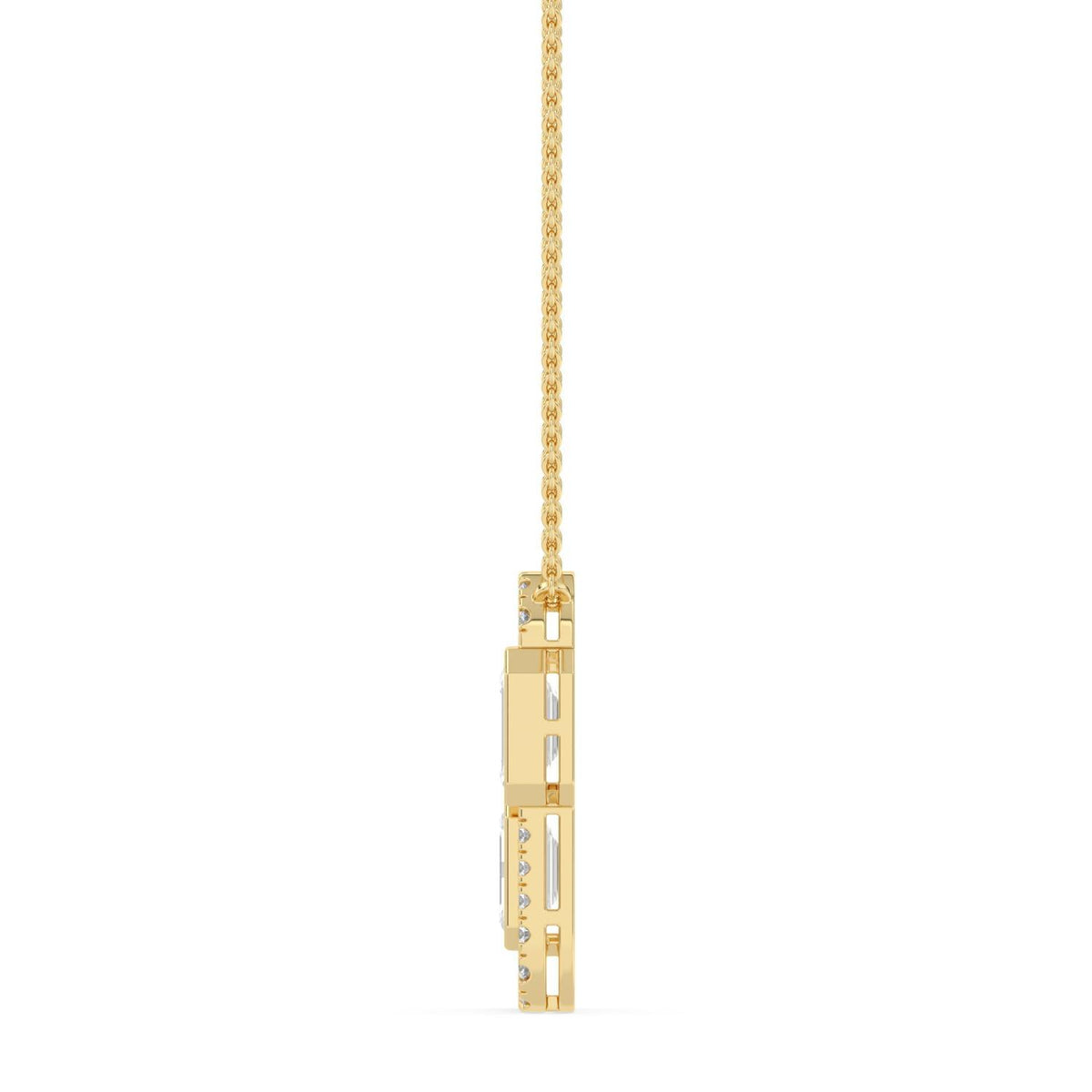 Estelle Belle lab grown diamond pendant