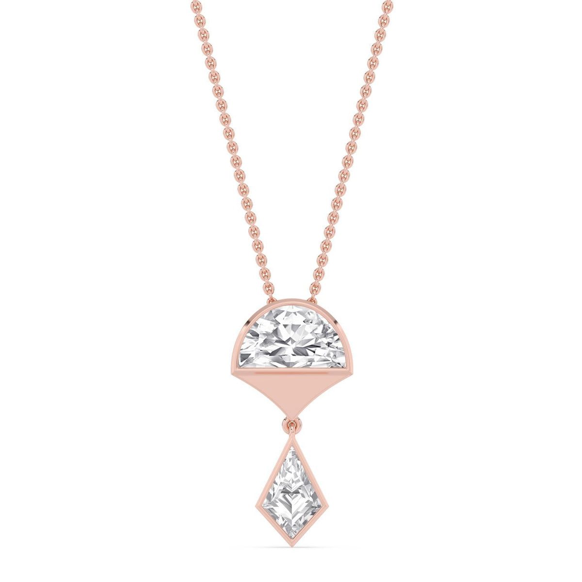 Estelle Bloom lab grown diamond pendant