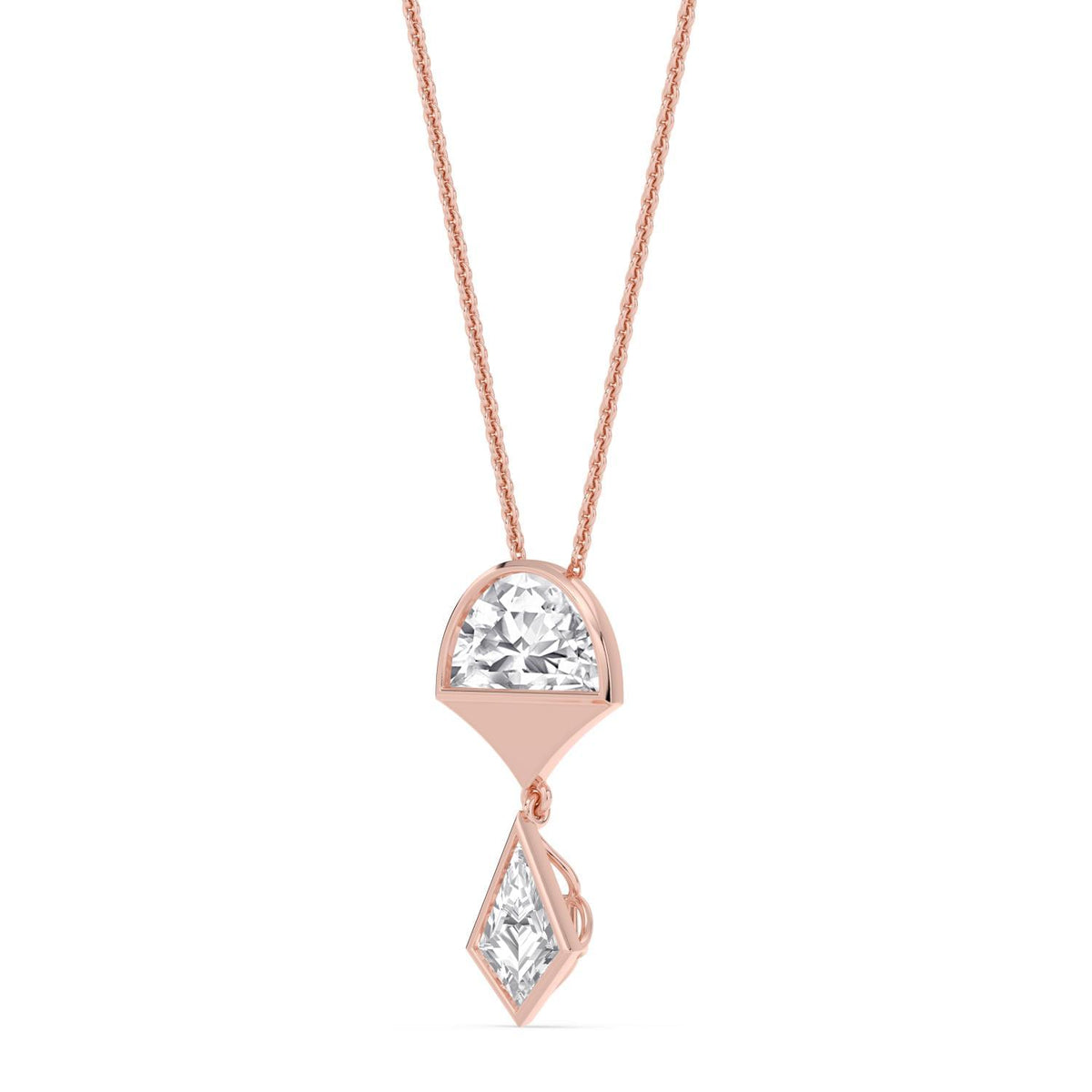 Estelle Bloom lab grown diamond pendant