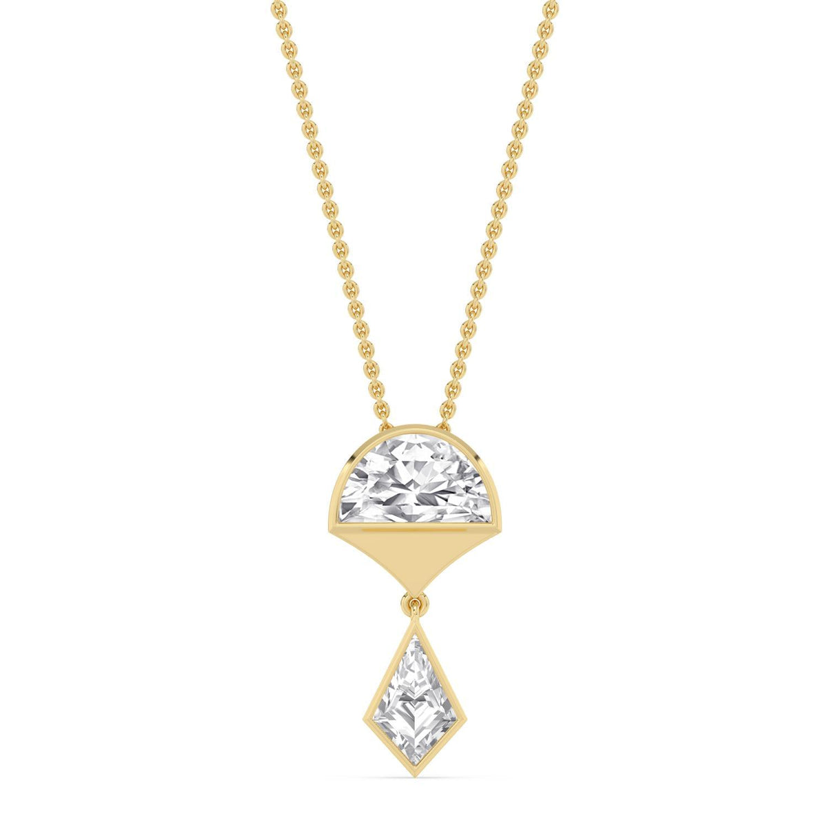 Estelle Bloom lab grown diamond pendant