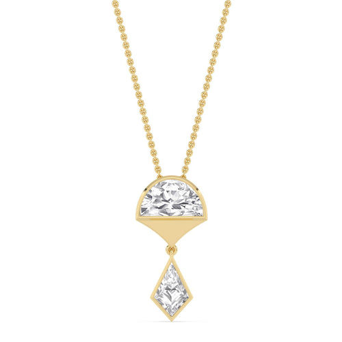 Estelle Bloom lab grown diamond pendant