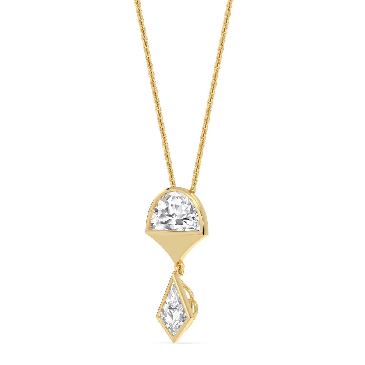 Estelle Bloom lab grown diamond pendant