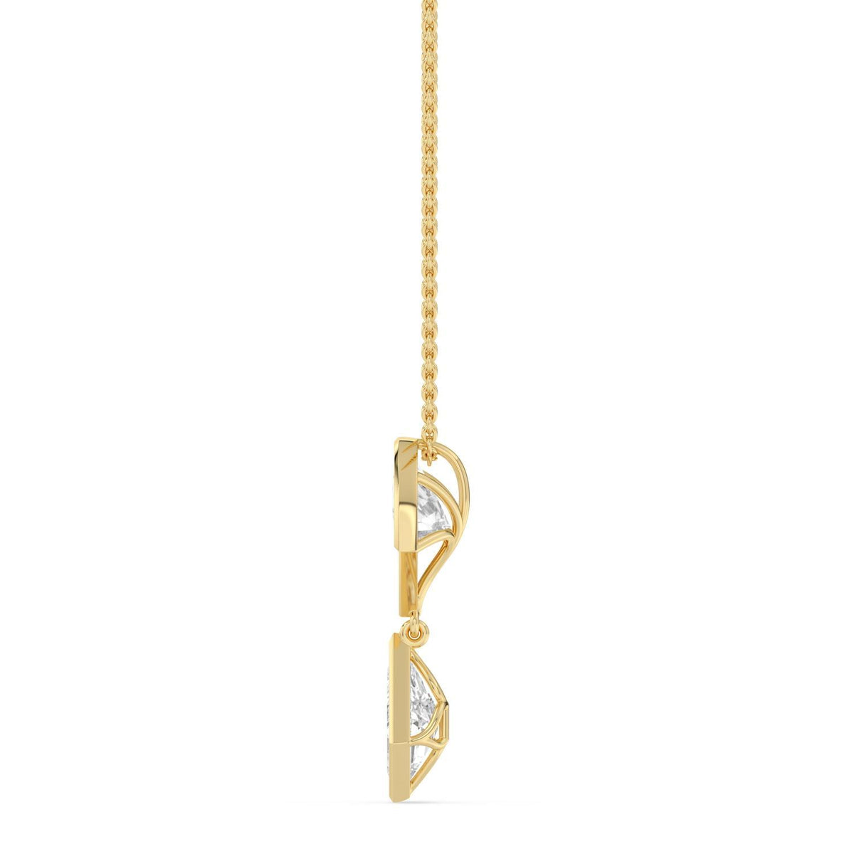 Estelle Bloom lab grown diamond pendant