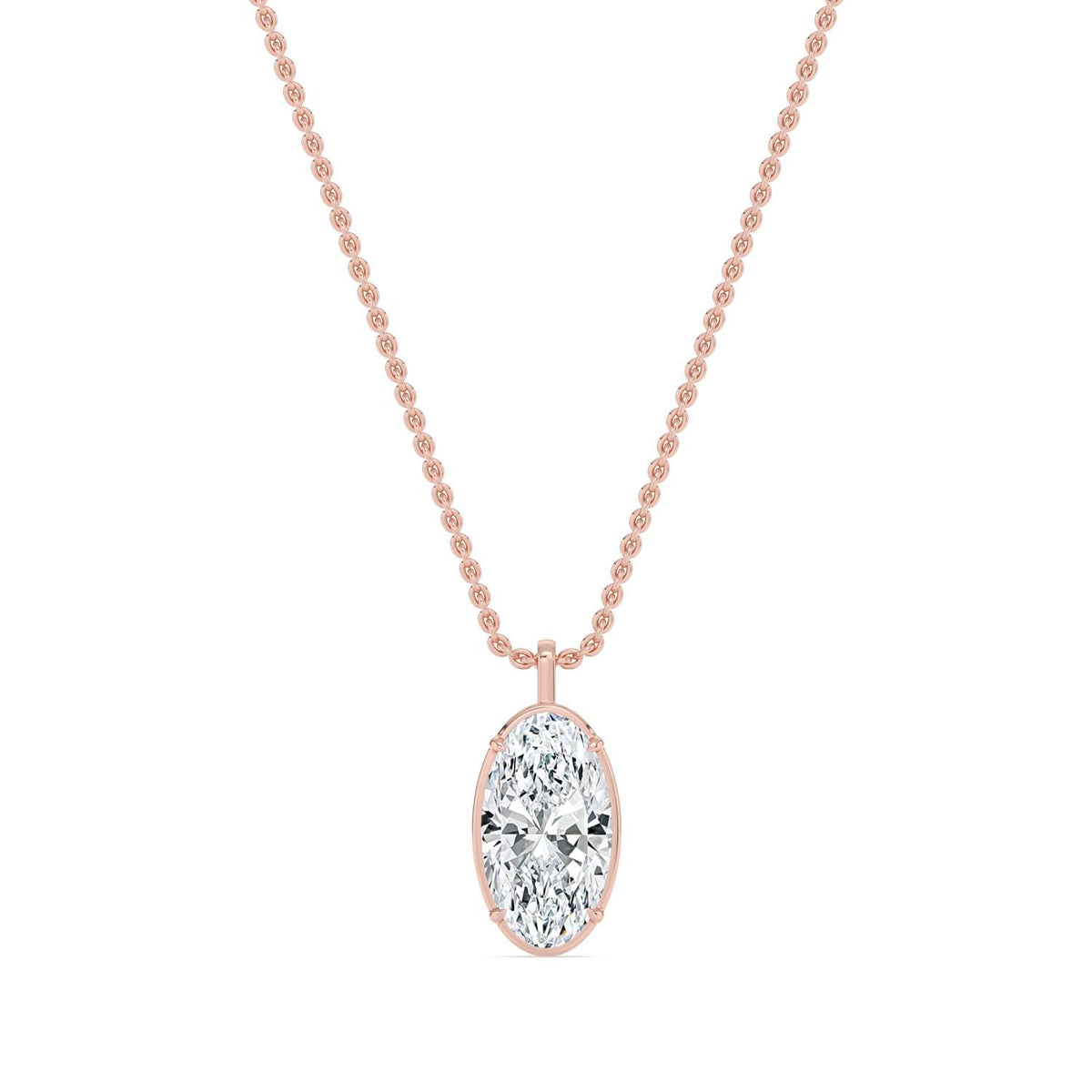 Estelle Dawn lab grown diamond pendant