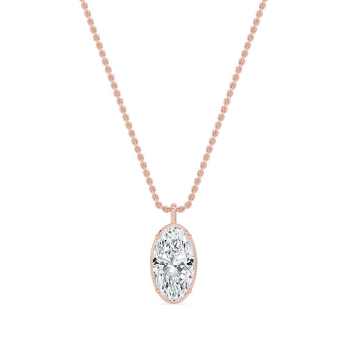 Estelle Dawn lab grown diamond pendant