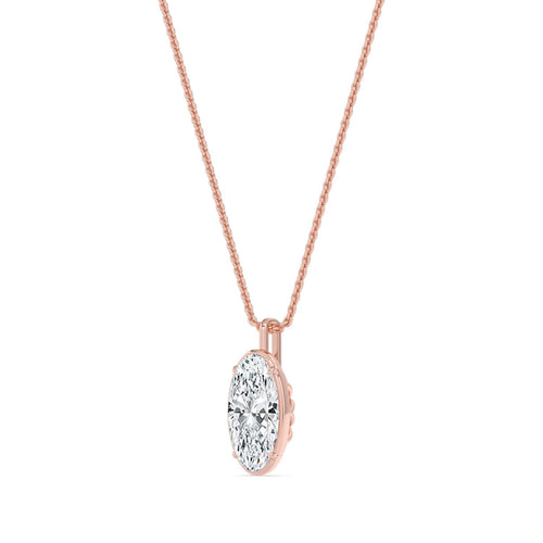 Estelle Dawn lab grown diamond pendant
